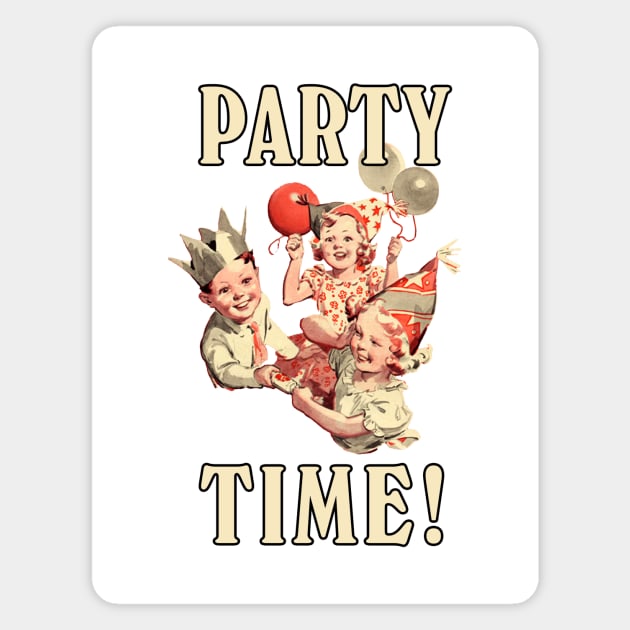 Party Time Magnet by PLAYDIGITAL2020